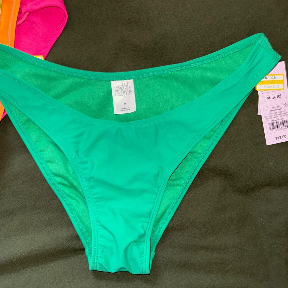 Wild Fable Vibrant Green Bikini Bottom
